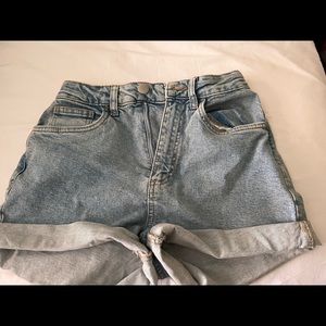 High Rise, Stretchy Cotton On Jean Shorts